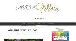 Desktop Screenshot of allthatglittersisgold.net